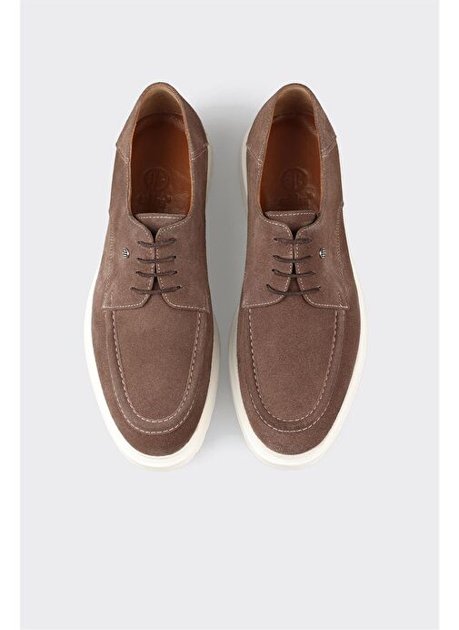 Vizon Deri Erkek Günlük Ayakkabı - Görsel 5