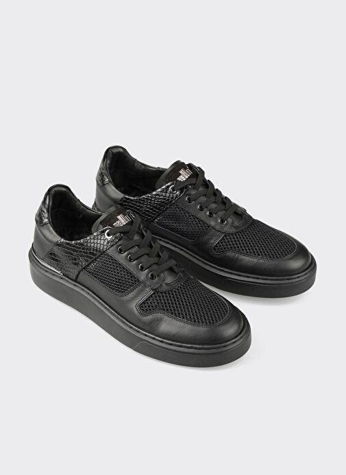 Siyah Erkek Spor Ayakkabı - Görsel 3