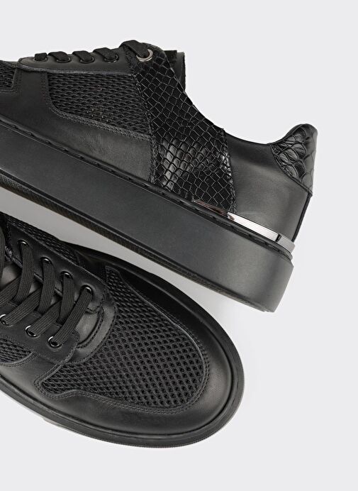 Siyah Erkek Spor Ayakkabı - Görsel 6