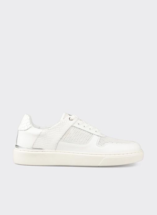Beyaz Erkek Spor Ayakkabı - Görsel 2