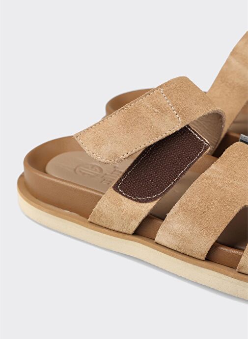 Vizon Deri Erkek Günlük Terlik - Görsel 6