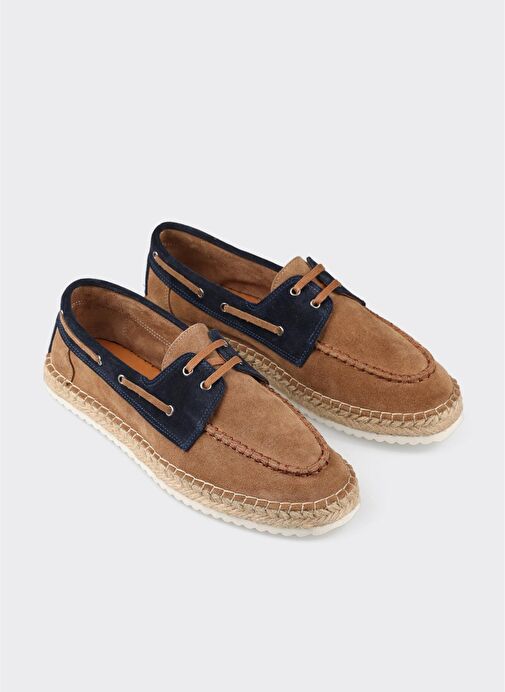 Taba Deri Erkek Günlük Ayakkabı - Görsel 3