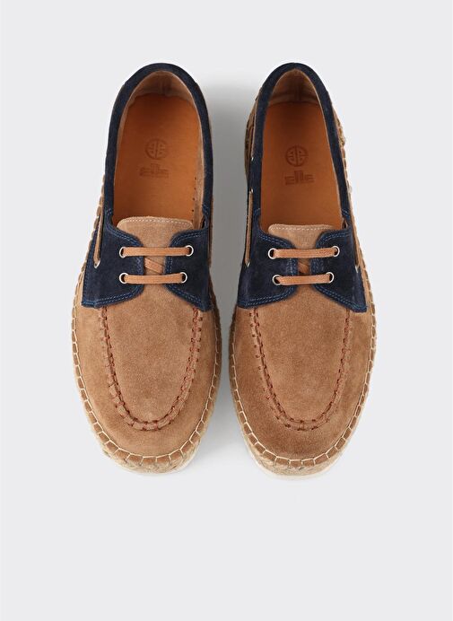 Taba Deri Erkek Günlük Ayakkabı - Görsel 5