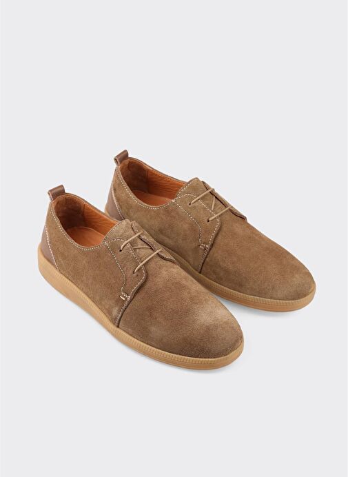 Vizon Deri Erkek Günlük Ayakkabı - Görsel 3