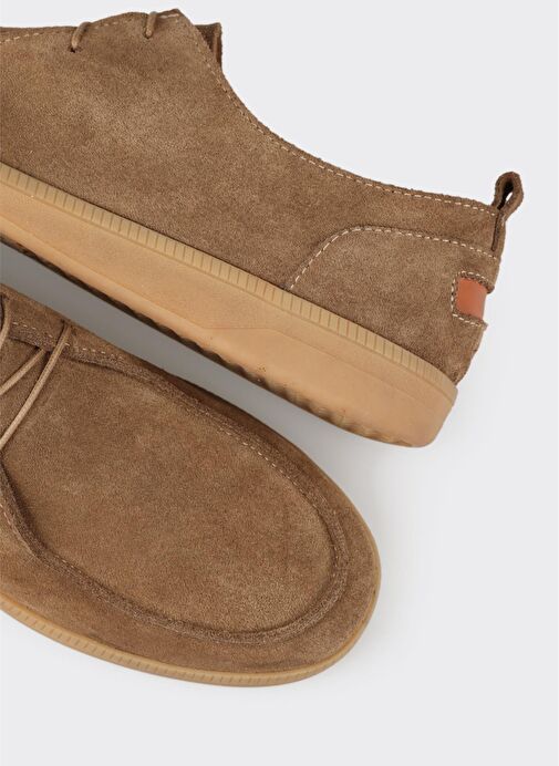 Vizon Deri Erkek Günlük Ayakkabı - Görsel 6