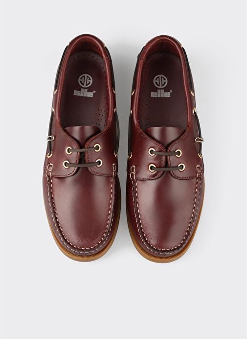 Kahve Deri Erkek Günlük Ayakkabı - Görsel 5