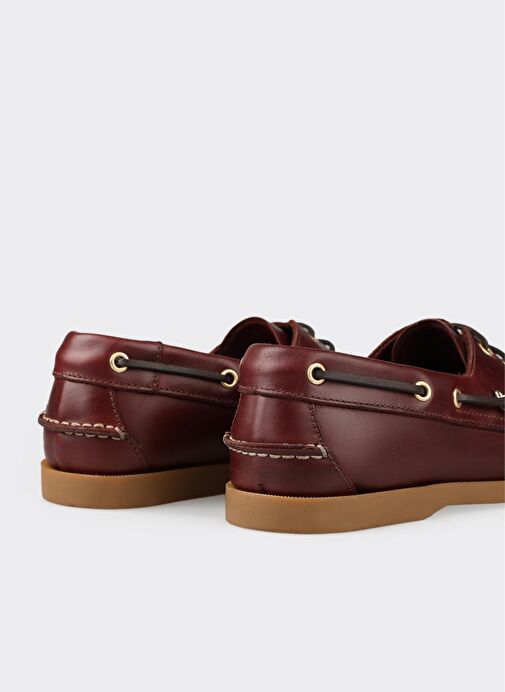 Kahve Deri Erkek Günlük Ayakkabı - Görsel 6