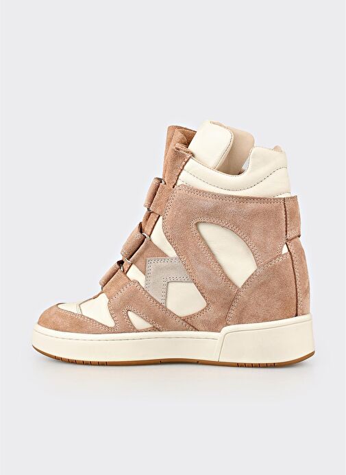 Naturel Deri Kadın Spor Bot - Görsel 4