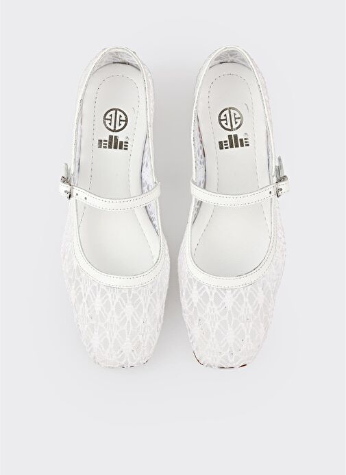 Beyaz Kadın Günlük Ayakkabı - Görsel 5