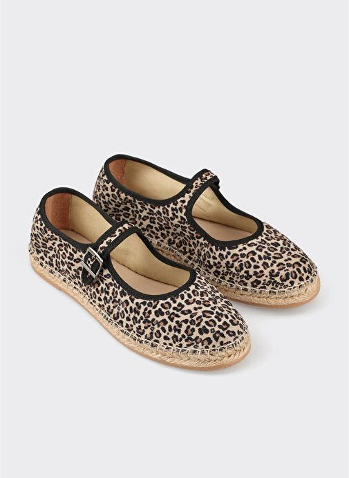 Naturel Deri Kadın Espadril - Görsel 3