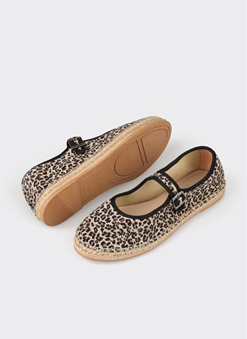 Naturel Deri Kadın Espadril - Görsel 4