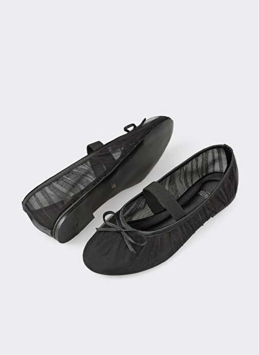 Siyah Kadın Günlük Ayakkabı - Görsel 4