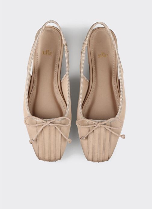 Bej Kadın Günlük Ayakkabı - Görsel 5