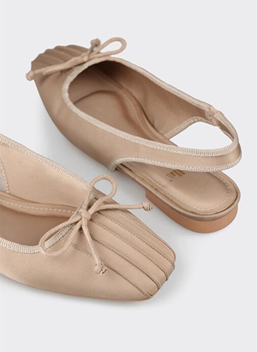 Bej Kadın Günlük Ayakkabı - Görsel 6