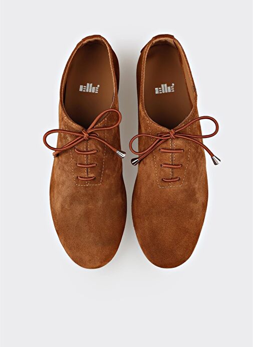 Taba Deri Kadın Günlük Ayakkabı - Görsel 5