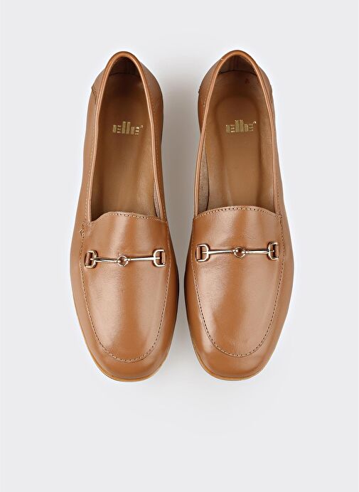 Naturel Deri Kadın Günlük Ayakkabı - Görsel 5