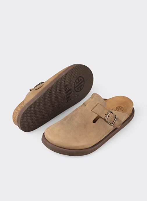 Vizon Deri Erkek Terlik - Görsel 4