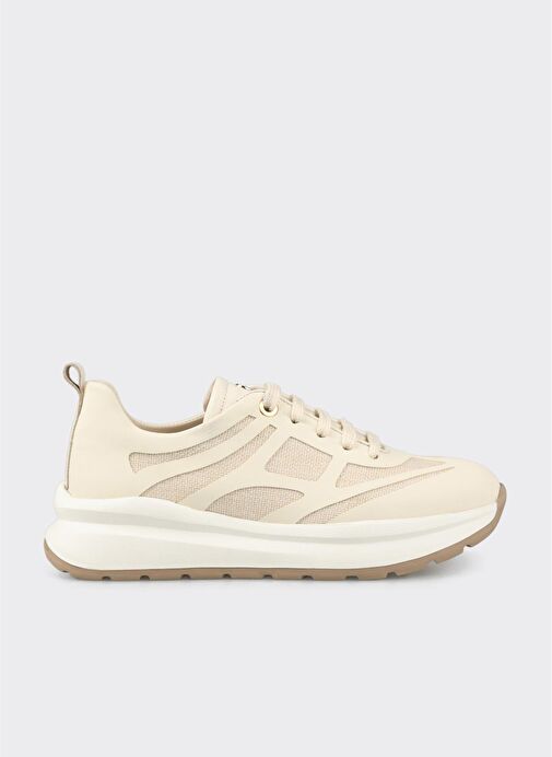 Bej Kadın Spor Ayakkabı - Görsel 2
