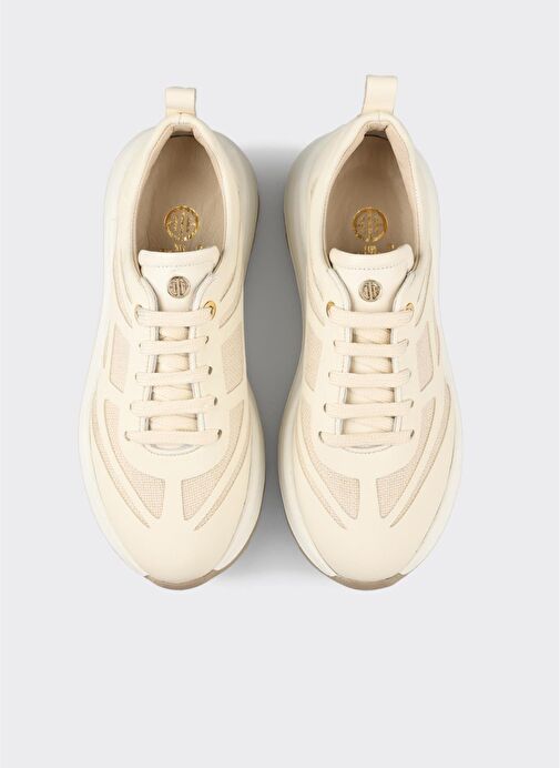 Bej Kadın Spor Ayakkabı - Görsel 5