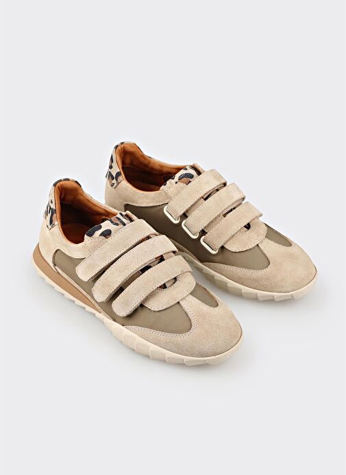 Bej Kadın Spor Ayakkabı - Görsel 3