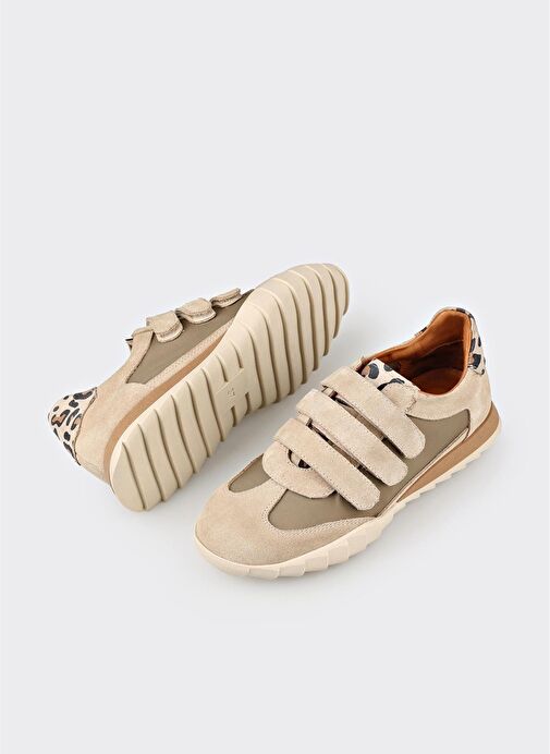 Bej Kadın Spor Ayakkabı - Görsel 4
