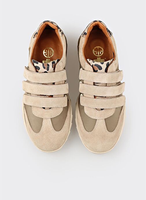 Bej Kadın Spor Ayakkabı - Görsel 5