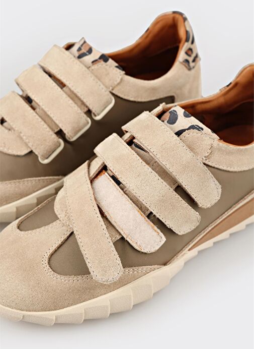 Bej Kadın Spor Ayakkabı - Görsel 6