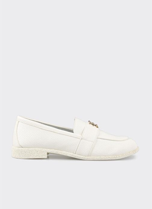 Beyaz Kadın Günlük Ayakkabı - Görsel 2