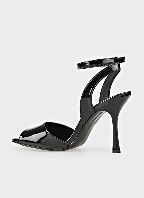 Siyah Kadın Sandalet - Görsel 4