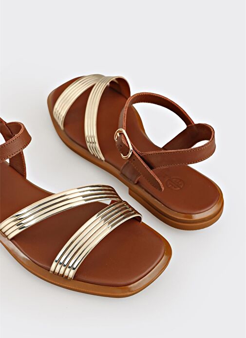 Taba Kadın Sandalet - Görsel 6