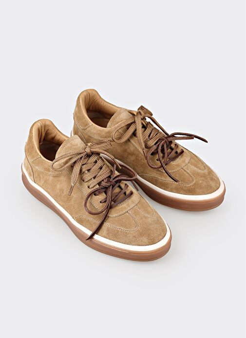 Vizon Deri Spor Ayakkabı - Görsel 3