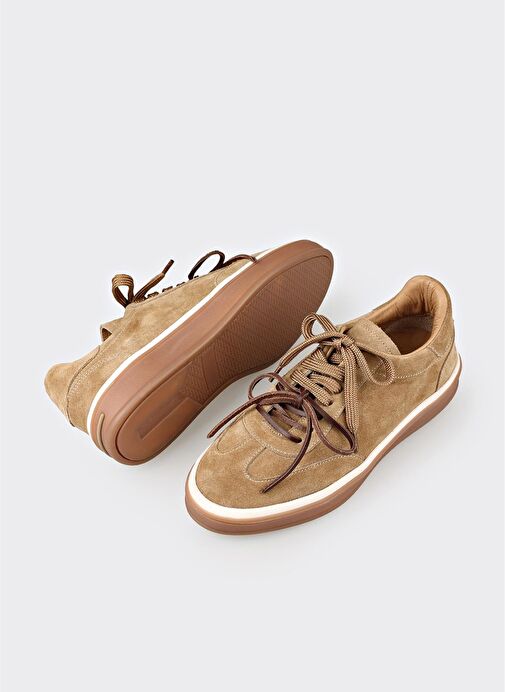 Vizon Deri Spor Ayakkabı - Görsel 4