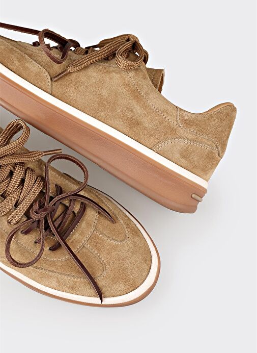 Vizon Deri Spor Ayakkabı - Görsel 6