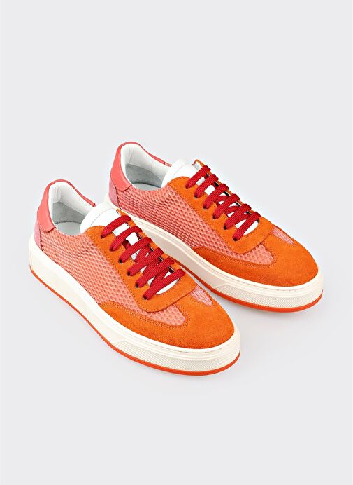 Turuncu Kadın Spor Ayakkabı - Görsel 4