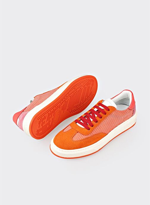 Turuncu Kadın Spor Ayakkabı - Görsel 7