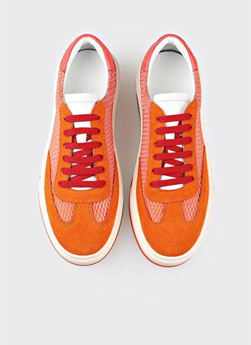 Turuncu Kadın Spor Ayakkabı - Görsel 8