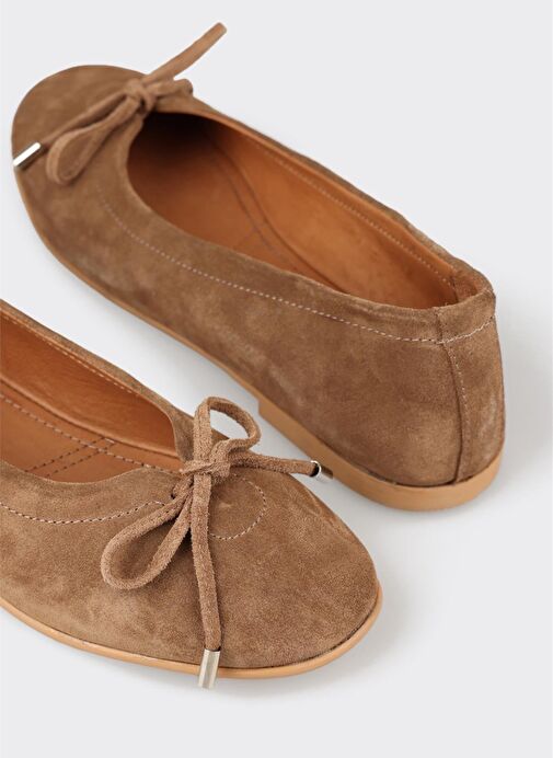 Naturel Deri Kadın Günlük Ayakkabı - Görsel 6