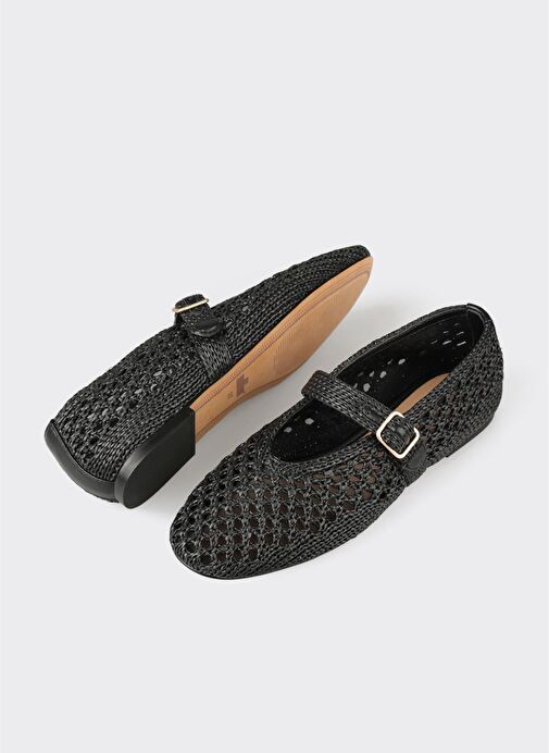 Siyah Kadın Günlük Ayakkabı - Görsel 4