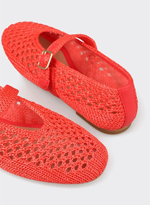 Kırmızı Kadın Günlük Ayakkabı - Görsel 6