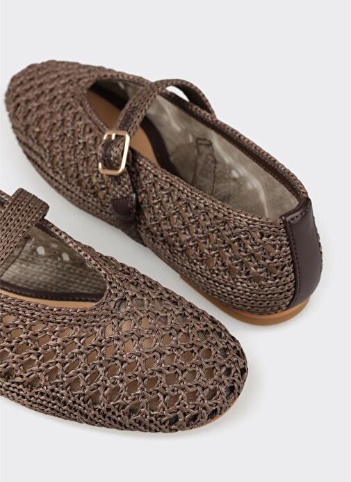 Kahve Kadın Günlük Ayakkabı - Görsel 6