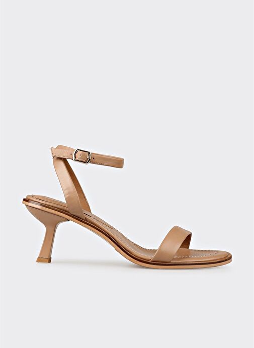 Naturel Deri Kadın Sandalet - Görsel 2