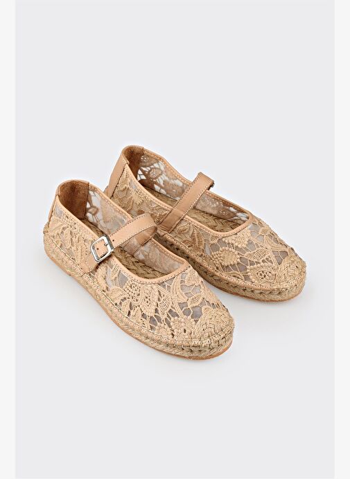 Naturel Kadın Espadril - Görsel 4