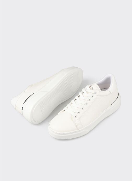 Beyaz Erkek Spor Ayakkabı - Görsel 7