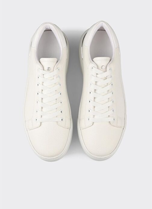 Beyaz Erkek Spor Ayakkabı - Görsel 9