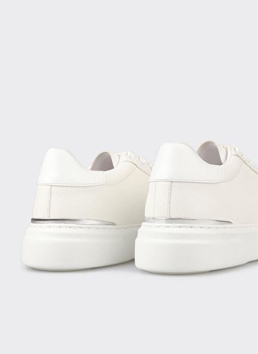 Beyaz Erkek Spor Ayakkabı - Görsel 10