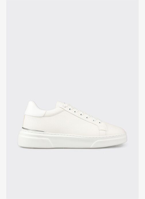 Beyaz Erkek Spor Ayakkabı - Görsel 3