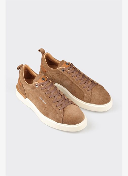 Taba Deri Erkek Günlük Ayakkabı - Görsel 3