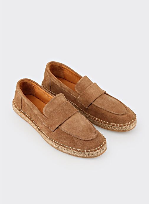 Taba Deri Erkek Günlük Ayakkabı - Görsel 3