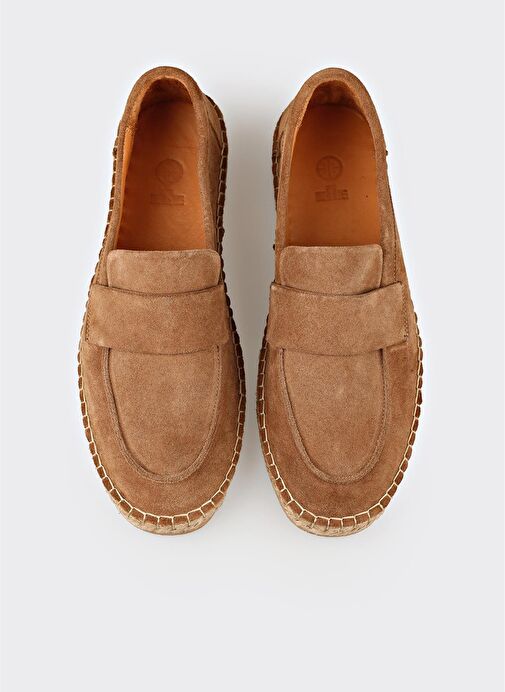 Taba Deri Erkek Günlük Ayakkabı - Görsel 5