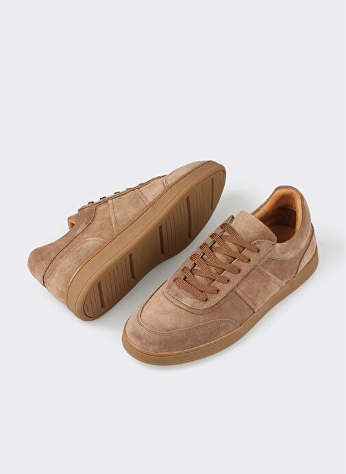 Taba Deri Erkek Günlük Ayakkabı - Görsel 6